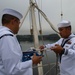 Nimitz Sailors Observe Morning Colors on 9/11