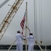 Nimitz Sailors Observe Morning Colors on 9/11