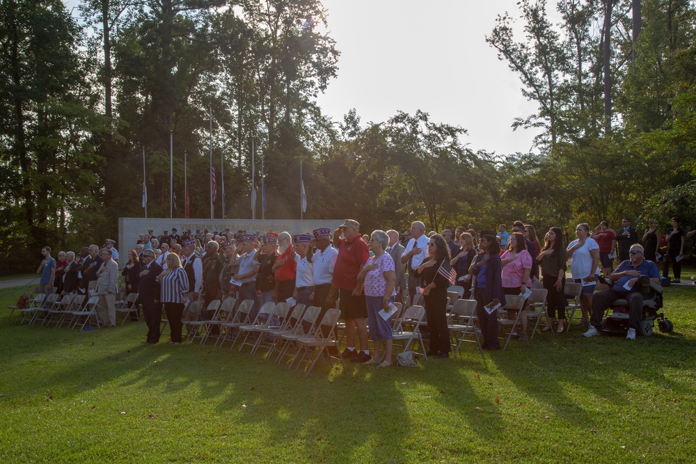Camp Lejeune, local community commemorates 18th anniversary of September 11