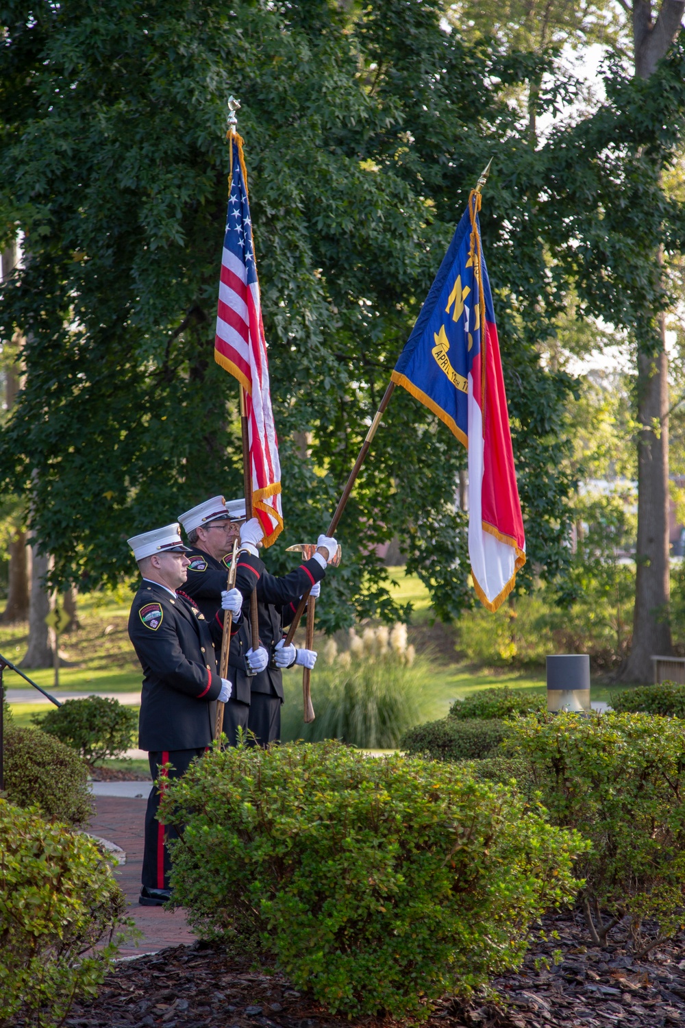 Camp Lejeune, local community commemorates 18th anniversary of September 11