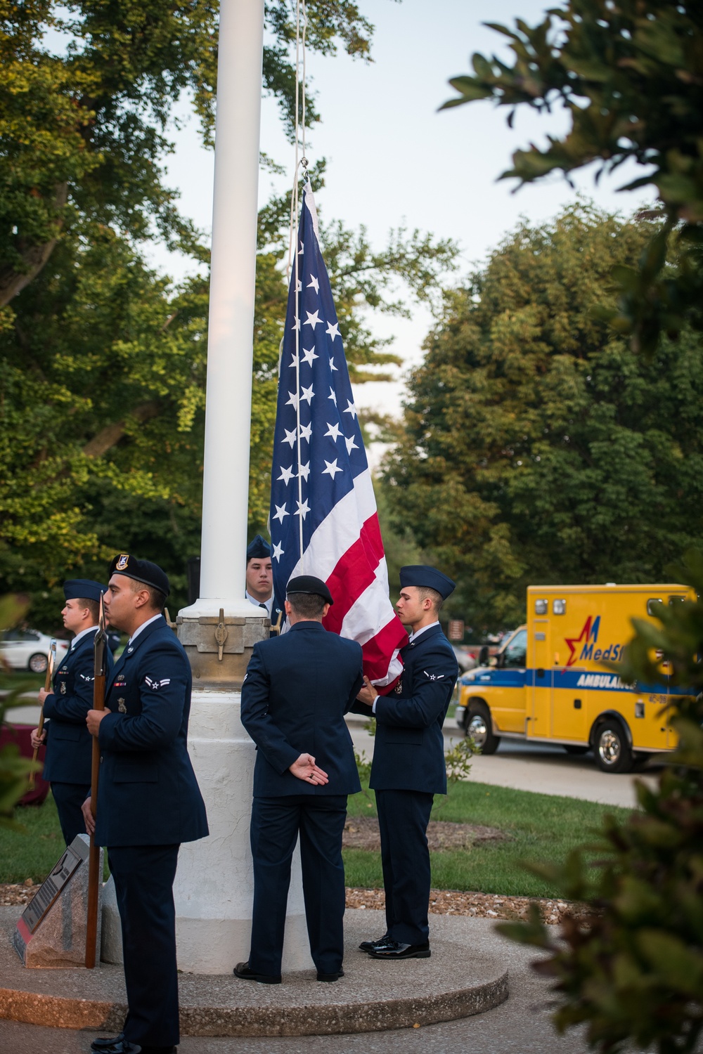 Team Scott honors 9/11 victims during memorial reveille