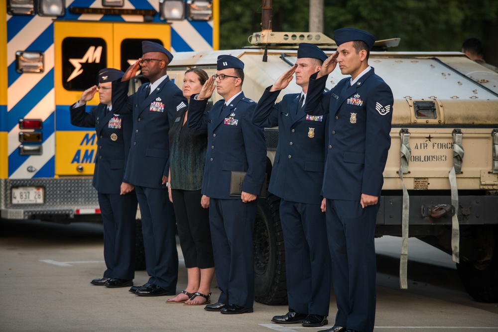 Team Scott honors 9/11 victims during memorial reveille