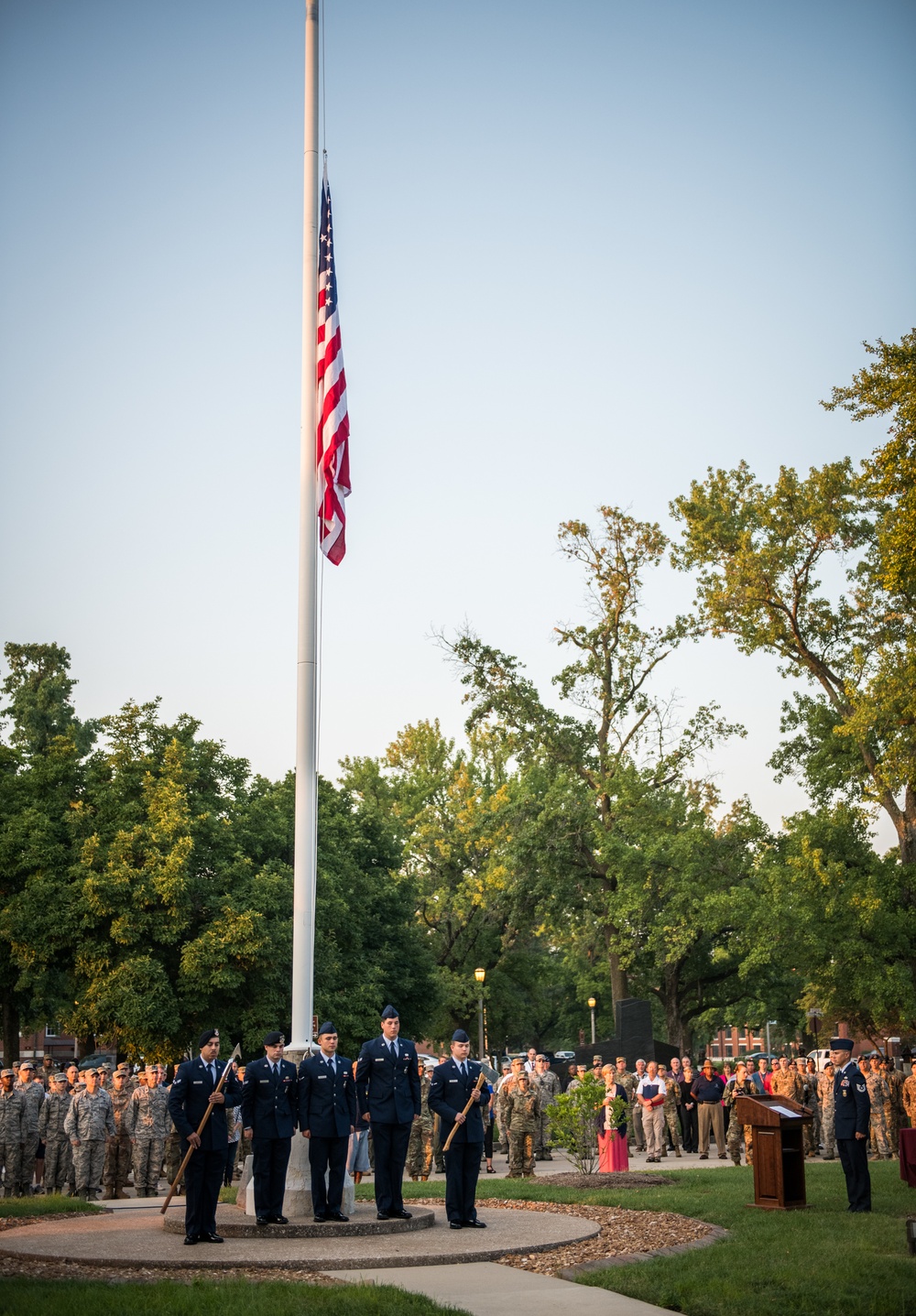 Team Scott honors 9/11 victims during memorial reveille