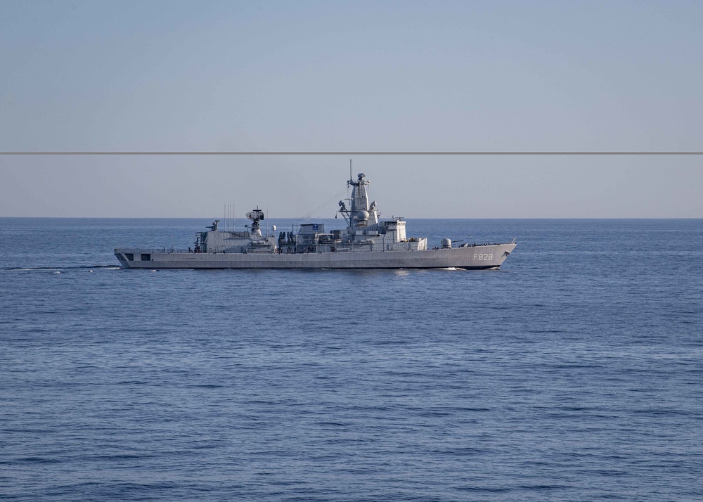 HNLMS Van Speijk Transits the Atlantic Ocean