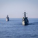 Leopold I and NRP D. Francisco de Almeida Transit the Atlantic Ocean