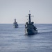 Leopold I and NRP D. Francisco de Almeida Transit the Atlantic Ocean
