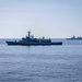 NRP D. Francisco de Almeida and HDMS Peter Willemoes Transit the Atlantic Ocean