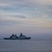 HDMS Peter Willemoes Transits the Atlantic Ocean During Cutlass Fury 2019