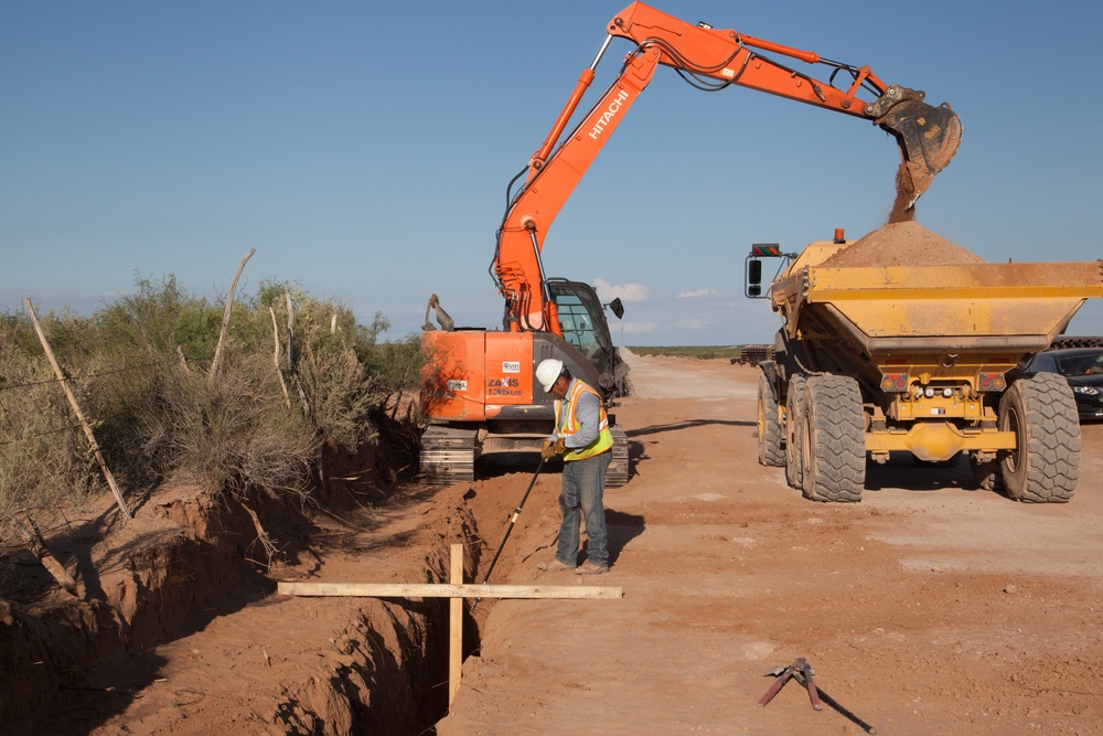 Task Force Barrier - El Paso 46 mile project