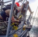 ACB-1 Sailors Use Ratchet Straps