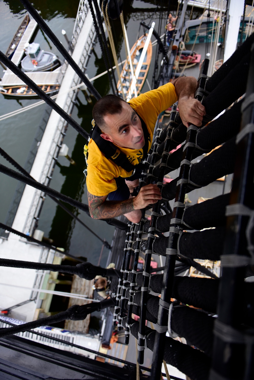 Chief Selects climb for heritage training.