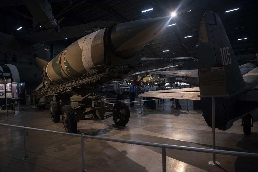 90 MW Airmen visit The National Museum of the U.S. Air Force