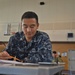 USS Blue Ridge (LCC 19) conducts Navywide E-5 Advancement Exam