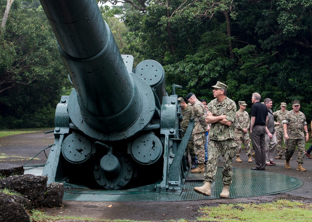 USINDOPACOM Commander Visits Corregidor Island