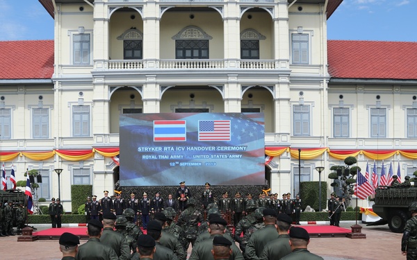 Royal Thai Army first to receive Strykers