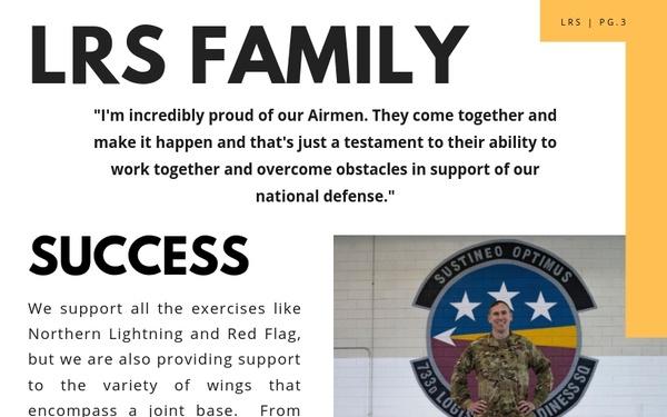 JBLE Commanders Spotlight: 733 LRS CC