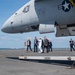 Distinguished visitors tour the aircraft carrier USS John C. Stennis (CVN 74)