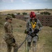 Airmen of the 139th Medical Group utilize their rope training