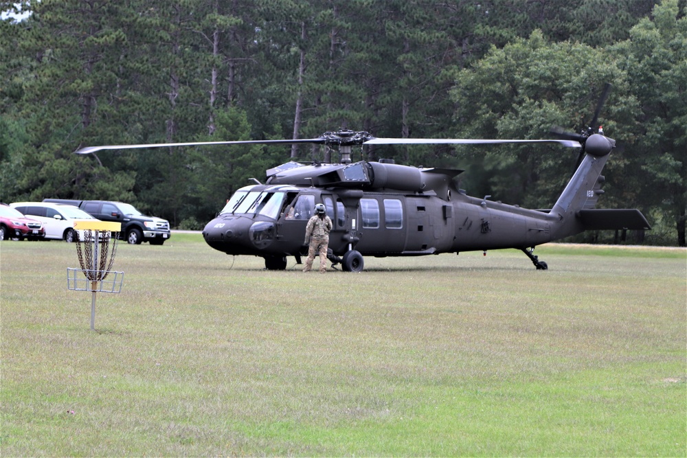 UH-60 Black Hawk training operations at Fort McCoy