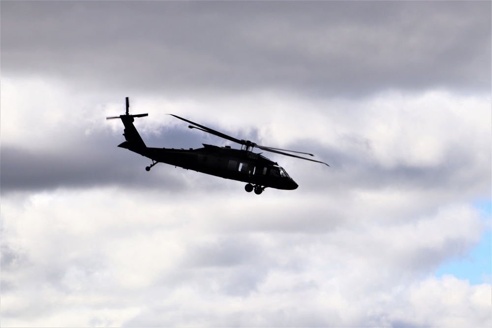 UH-60 Black Hawk training operations at Fort McCoy