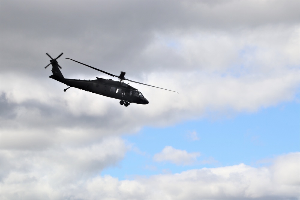 UH-60 Black Hawk training operations at Fort McCoy