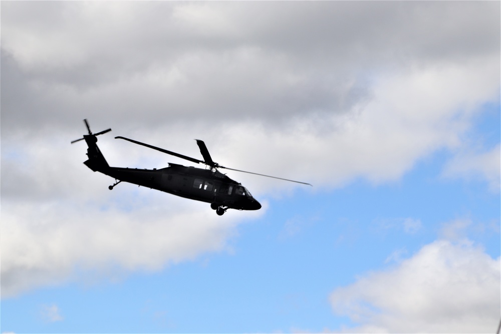 UH-60 Black Hawk training operations at Fort McCoy