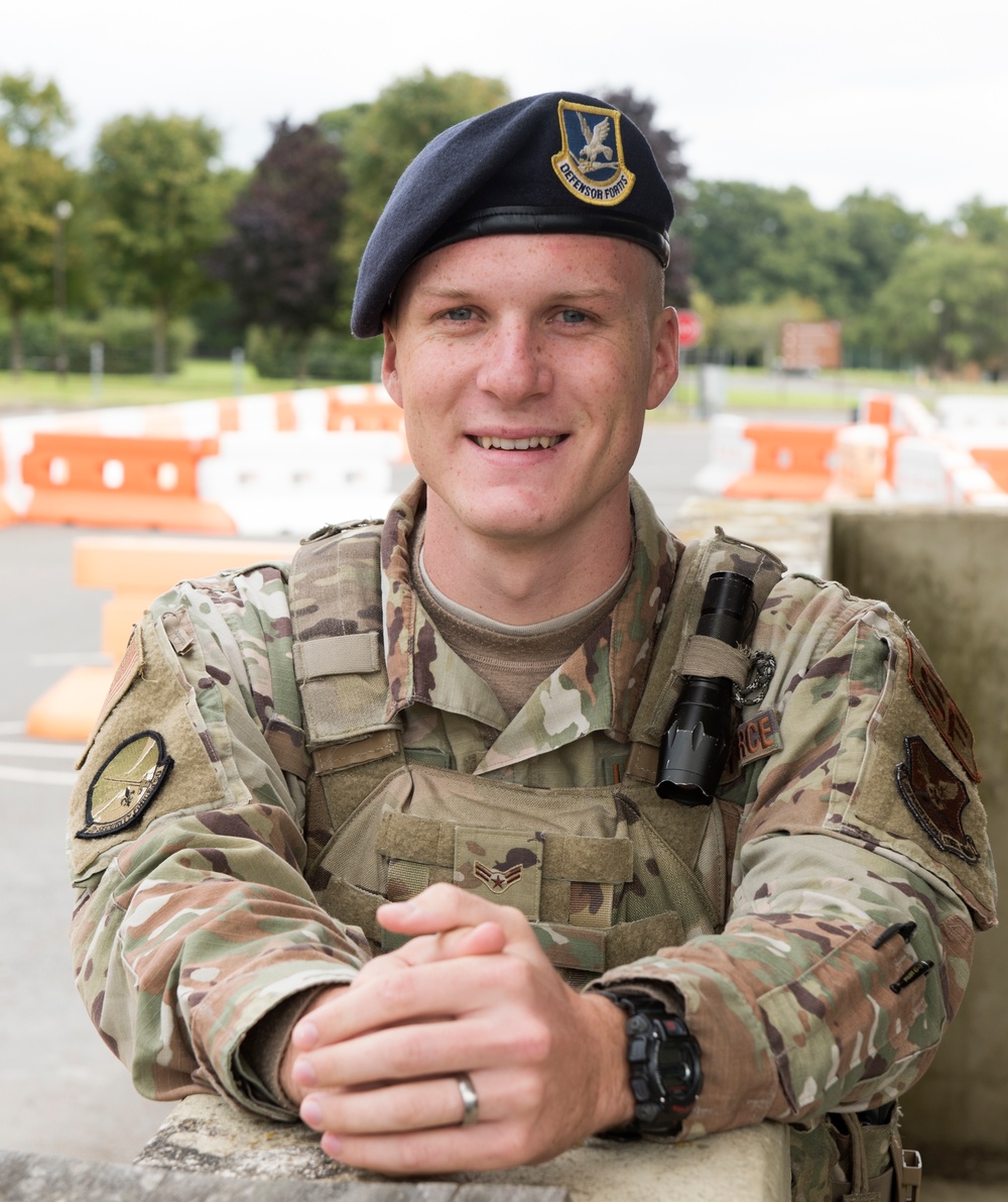 Barksdale AFB defender deploys to RAF Fairford to support BTF Europe