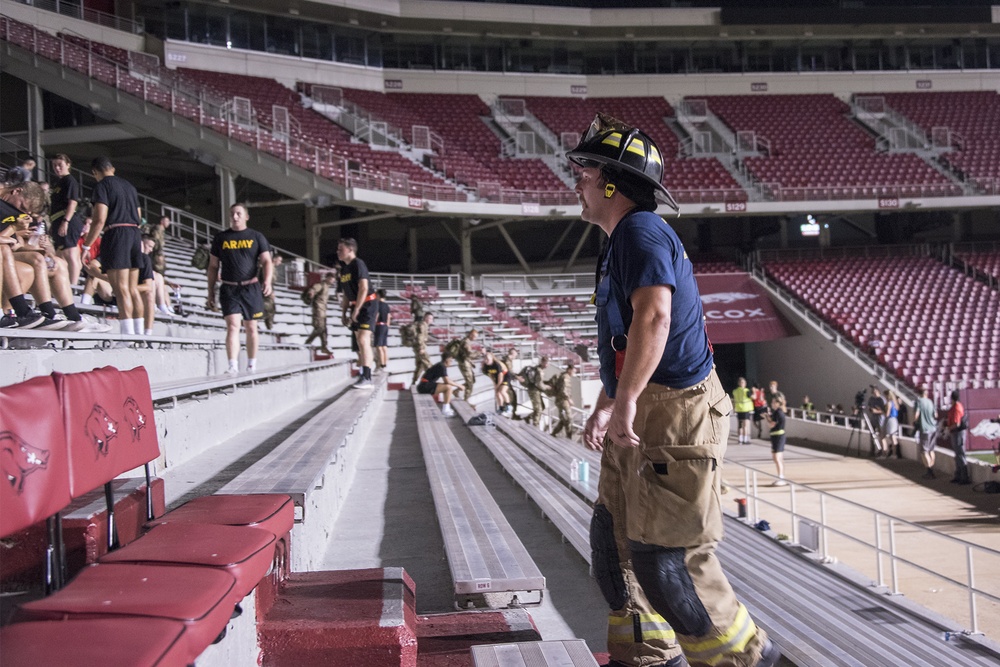 188th Wing participates in 9/11 Memorial Stair Climb