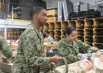 Multiservice medical personnel build skills during training at Fort McCoy