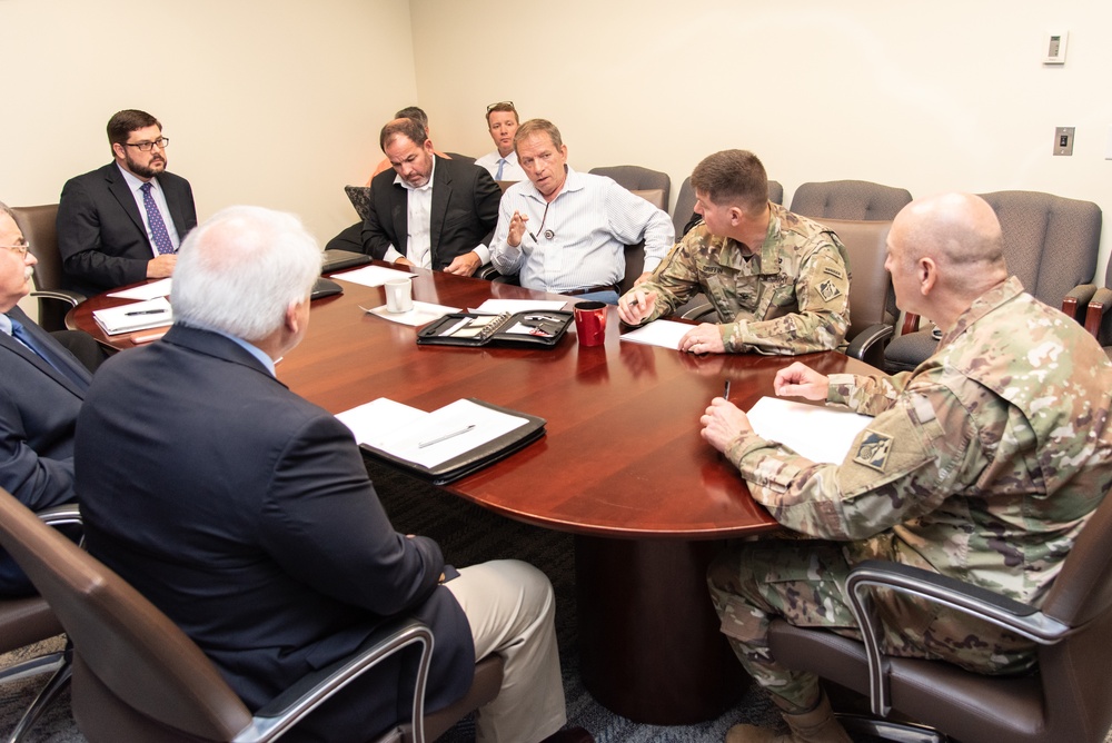 USACE senior leader gets updates on critical Huntsville Center missions