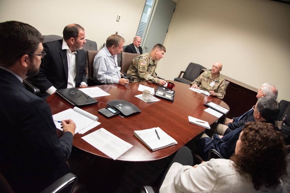 USACE senior leader gets updates on critical Huntsville Center missions