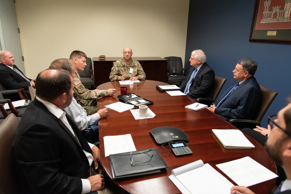 USACE senior leader gets updates on critical Huntsville Center missions