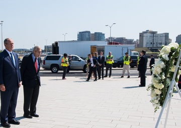 President Bush &amp; Former and Current Secretary of Defense Pay Tribute at Pentagon 9/11 Observance