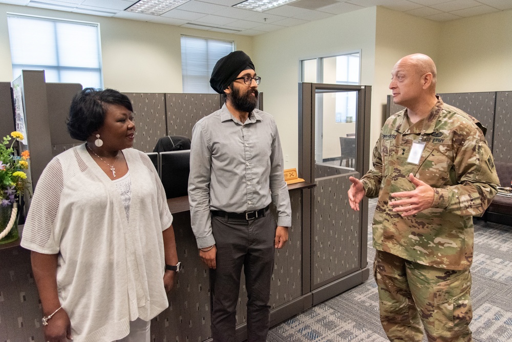 USACE senior leader gets updates on critical Huntsville Center missions