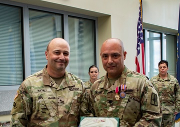 Rensselaer National Guard Officer, Iraq Veteran, Recognized for more then 33 years of Military Service