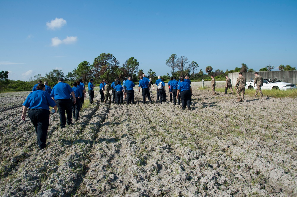 MacDill Trains local TSA