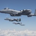 Utah Air Guard refuels Moody A-10s