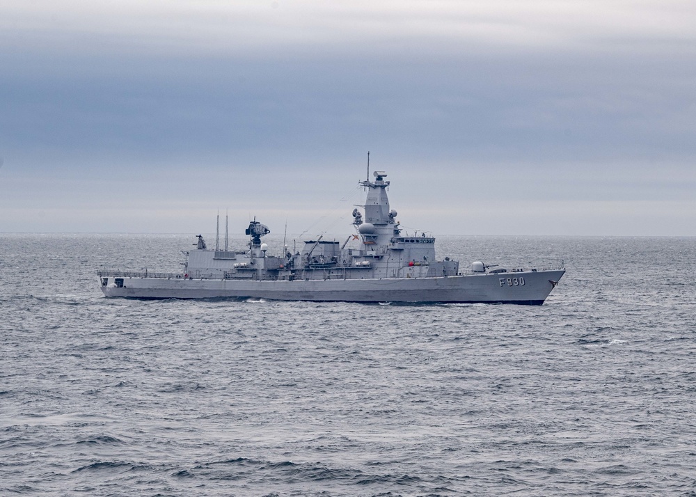 Leopold I (F930) Transits the Atlantic Ocean