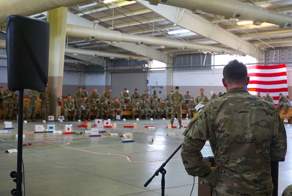1st Brigade Combat Team Combined Arms Rehearsal