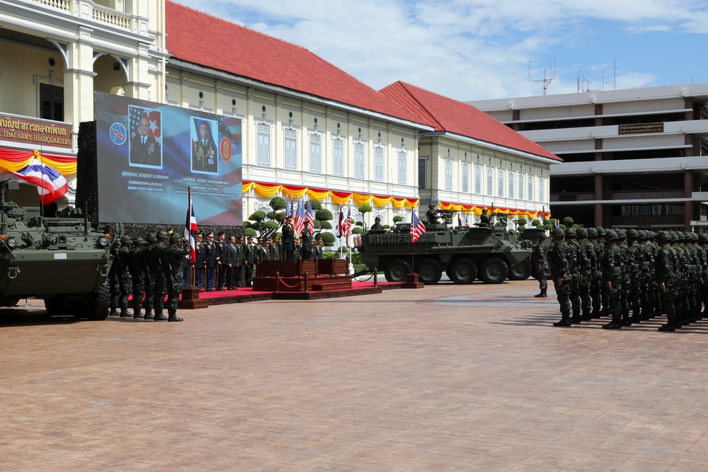 Royal Thai Army first to receive Strykers