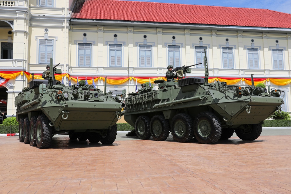 Royal Thai Army first to receive Strykers