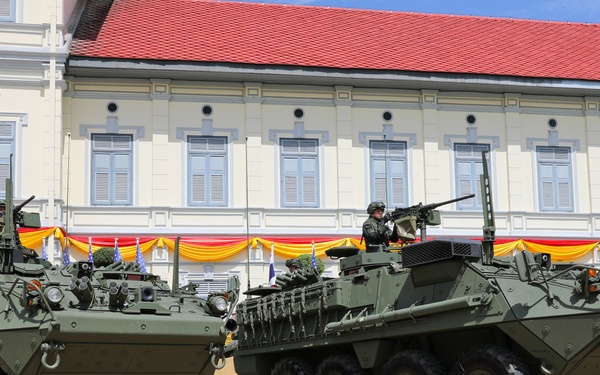 Royal Thai Army first to receive Strykers