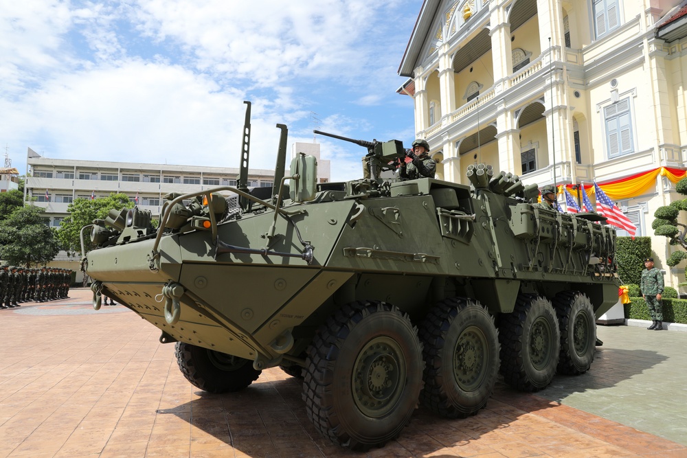 Royal Thai Army first to receive Strykers