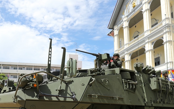 Royal Thai Army first to receive Strykers