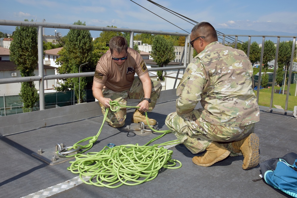 Rappel Tower Training