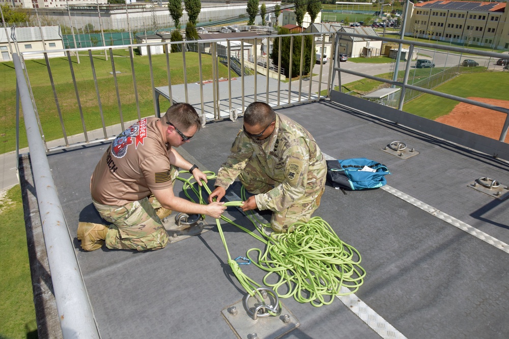 Rappel Tower Training