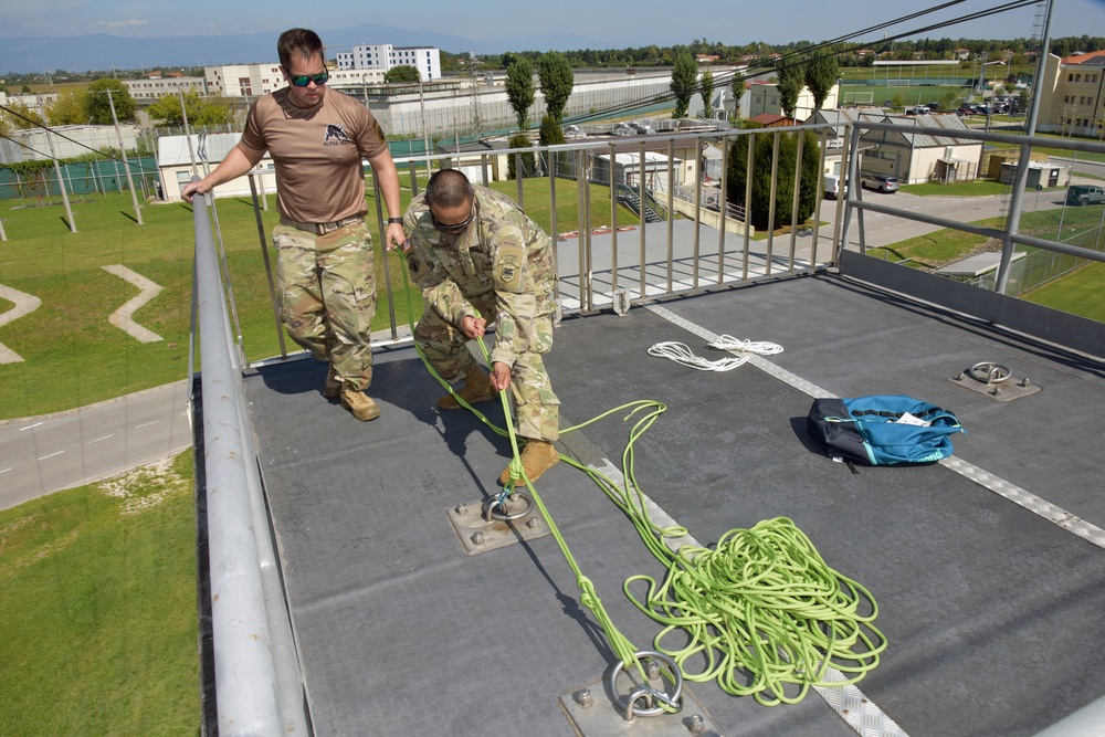 Rappel Tower Training