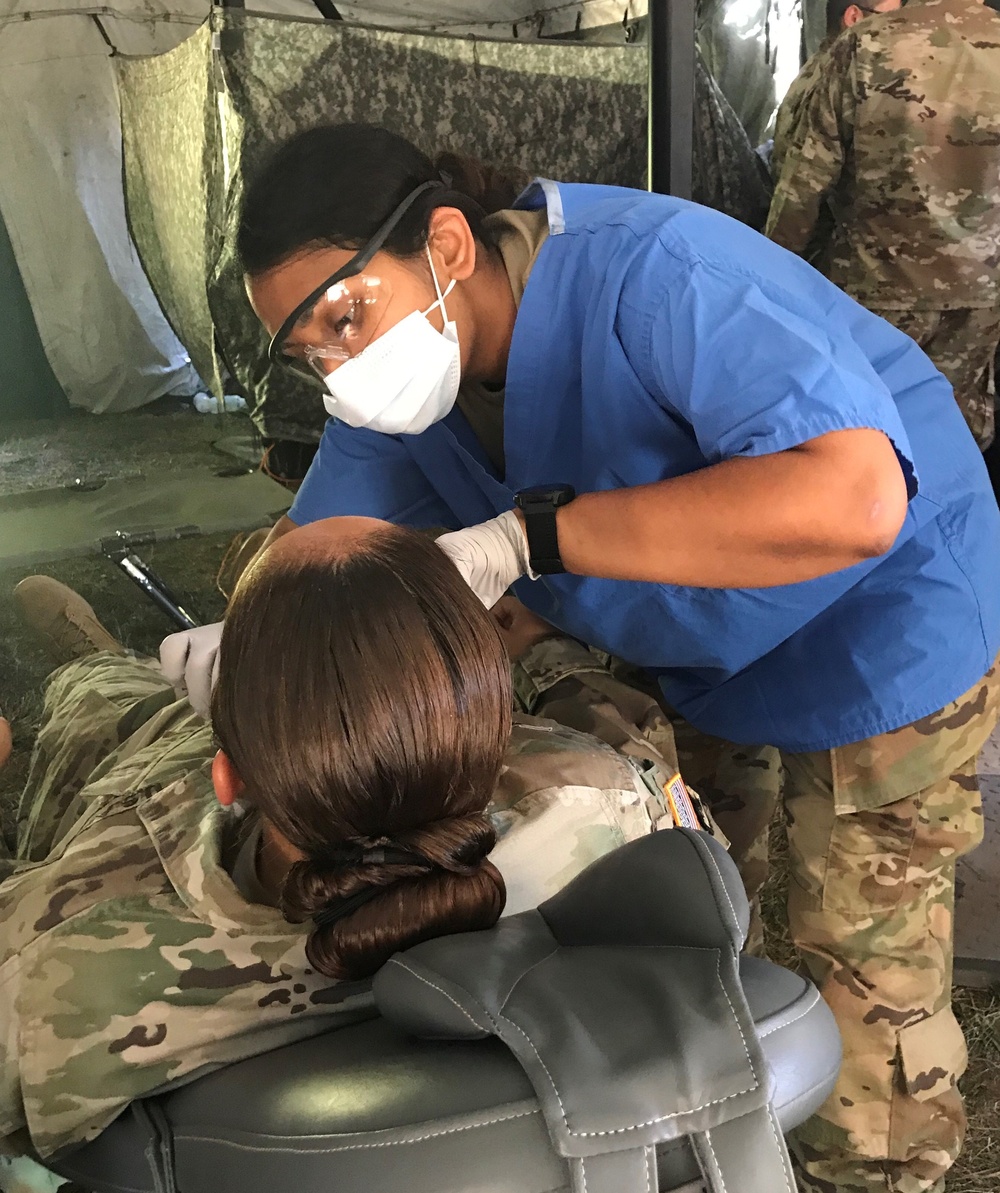Army dentists hone field craft, promote readiness