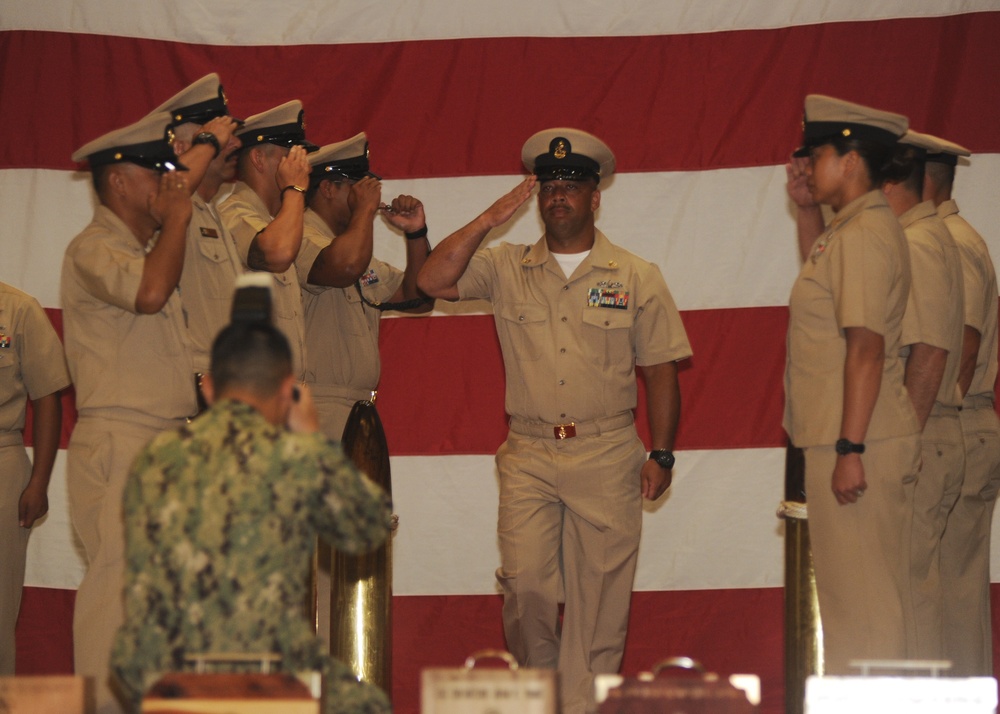 Naval Base Guam Pins New Chief Petty Officers