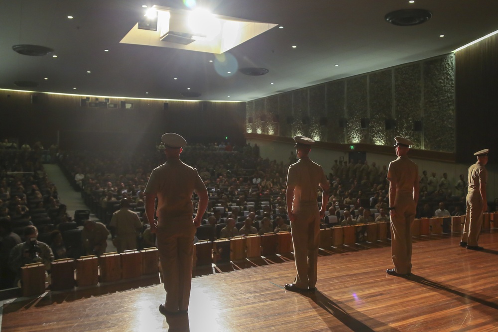 The Navy's Newest Chief Petty Officers in Okinawa, Japan